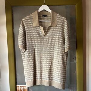Todd Snyder Montauk Johnny Knit Polo Sweater